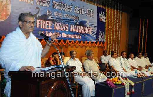 Dharmasthala mass marriage 2014